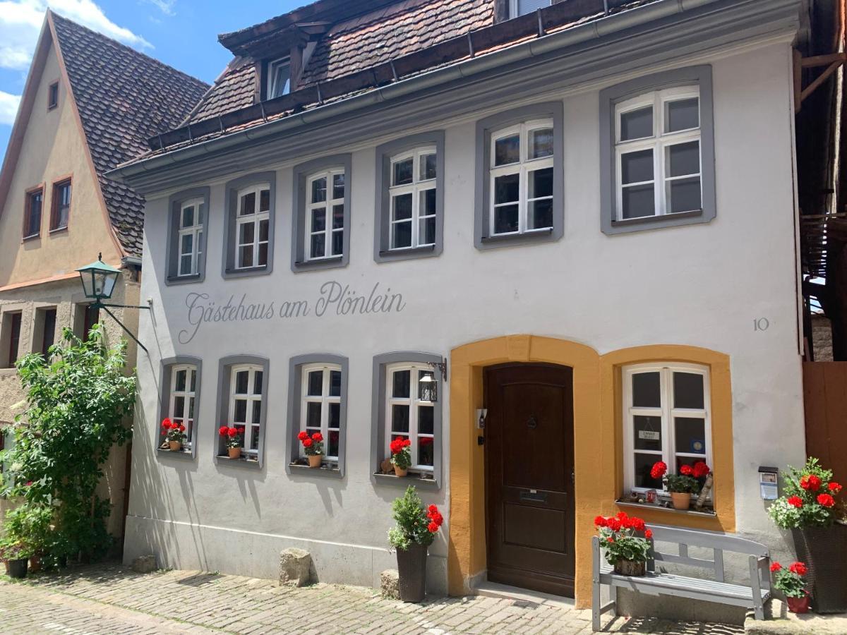 Appartement Gastehaus Am Plonlein à Rothenburg ob der Tauber Extérieur photo