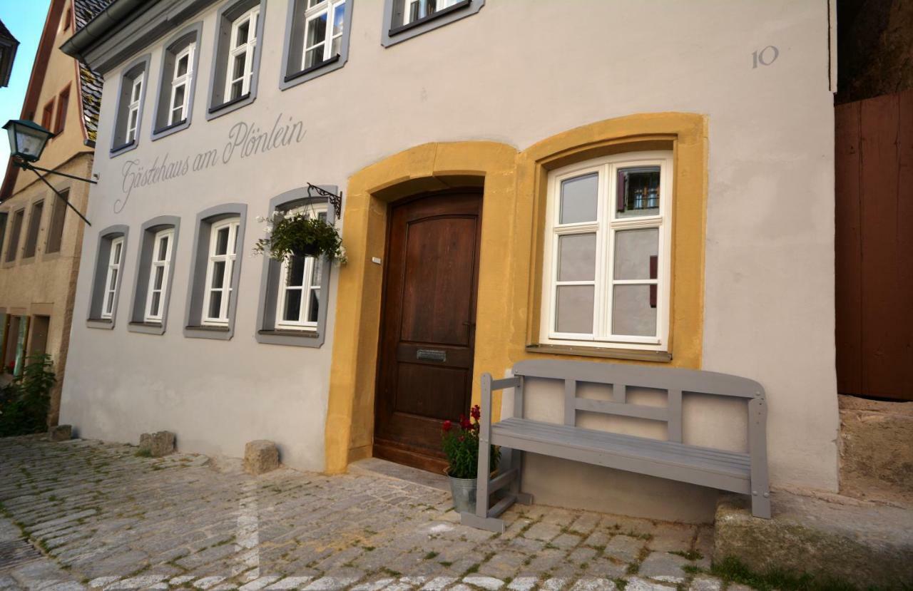 Appartement Gastehaus Am Plonlein à Rothenburg ob der Tauber Extérieur photo